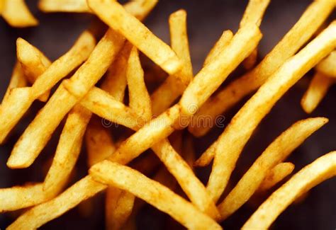 French Fries A Popular Fast Food Item Fatty Meal Stock Image Image