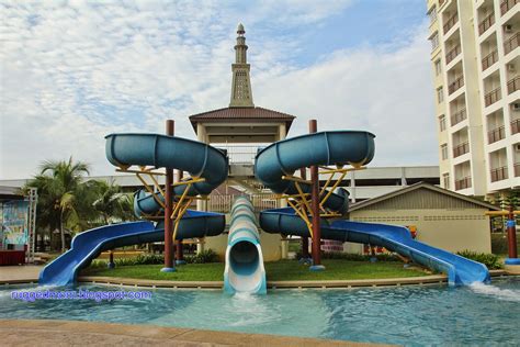 Bayou lagoon park resort features an exclusive water park, a business hotel, a convention centre, a resort style service apartment units and retail centre. Bayou Lagoon Park Resort, Melaka