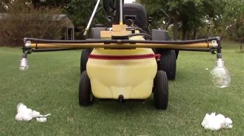 Quad sprayer booms with varied nozzles options for specific spray coverage requirements. Home made foam marker for boom sprayer - YouTube