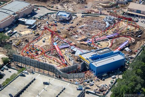 Toy Story Land Construction Aerial Views Photo 3 Of 7