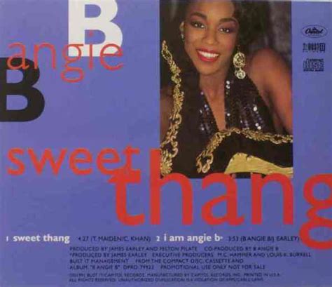 B Angie B Sweet Thang 1991 Cd Discogs