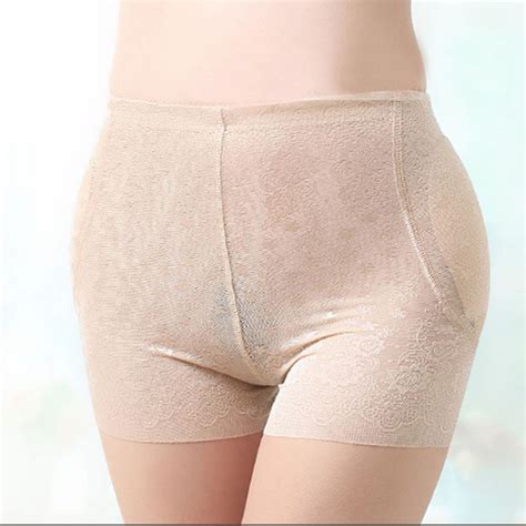 Womens Sexy Padded Panties Push Up Lingerie Seamless Bottom