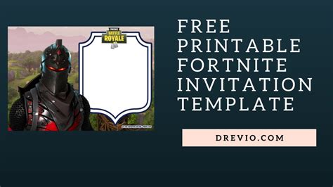 Whatsapp birthday video invitations templates. FREE Printable Fortnite Birthday Invitation Templates ...