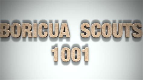 Trailer Boricua Scouts 1001 Youtube
