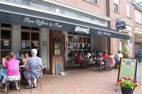 Aromas Front Entrance Gourmet Bakery Bakery Cafe Coffee Smoothies