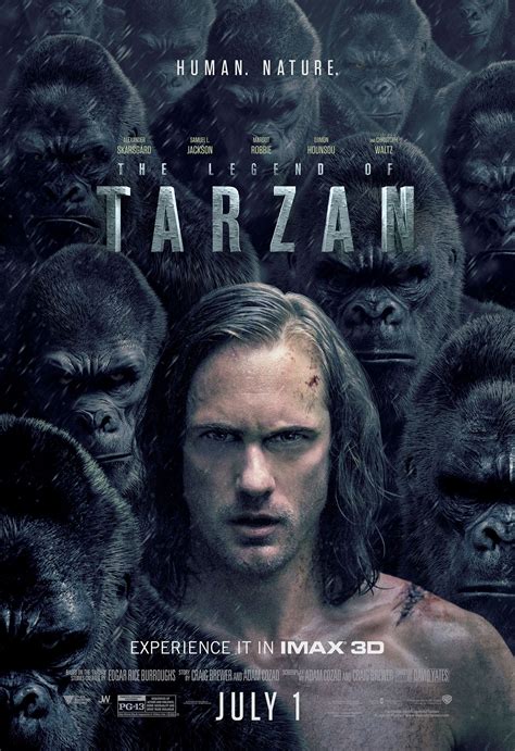 The Legend Of Tarzan Imax Poster Is Flanked By Apes Collider