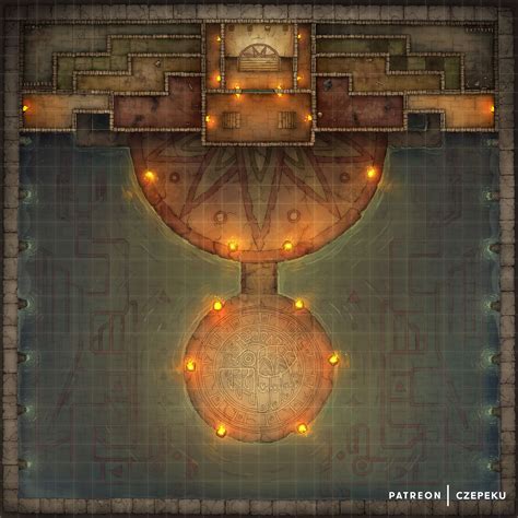 Temple Battle Map