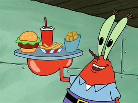 Deliciously Tempting Krusty Krab Patty Combo