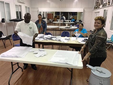 many sabans vote for the first time in second chamber election caribbean network