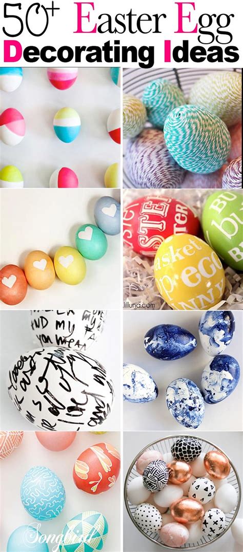 50 Ways To Creatively Decorate Easter Eggs Songbird Easter Egg Decorating Easter Eggs