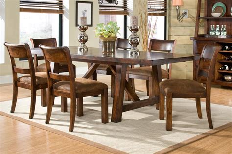 Rustic dining room set for less, at your doorstep faster than ever! Rustic lodge dining set - perfect family setting. | Rustic ...