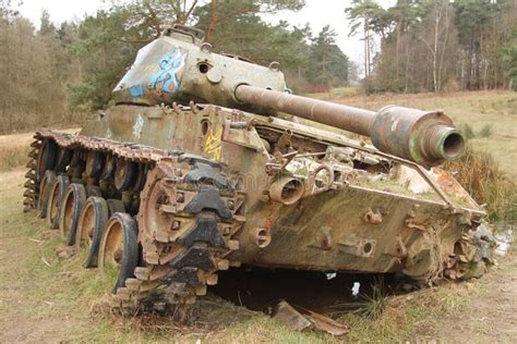 Vintage Military Equipment Tanks Stock Image Image Of Shell