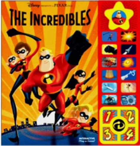 Disneys Pixar The Incredibles Play A Sound Talking Electronic Story