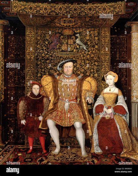 Henry Viii 28 June 1491 28 January 1547 Was King Of England Stock