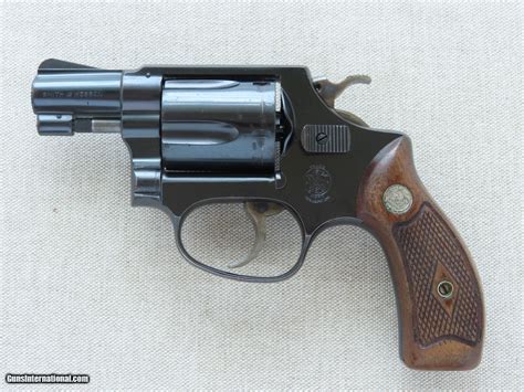 1953 Vintage Smith And Wesson Model 36 Chiefs Special Revolver In 38