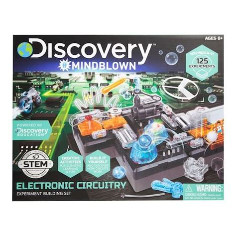 Discovery Mindblown Stem Electronic Circuitry Experiment Building Set