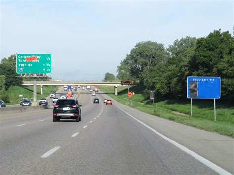 Kansas Interstate 70 Westbound Cross Country Roads