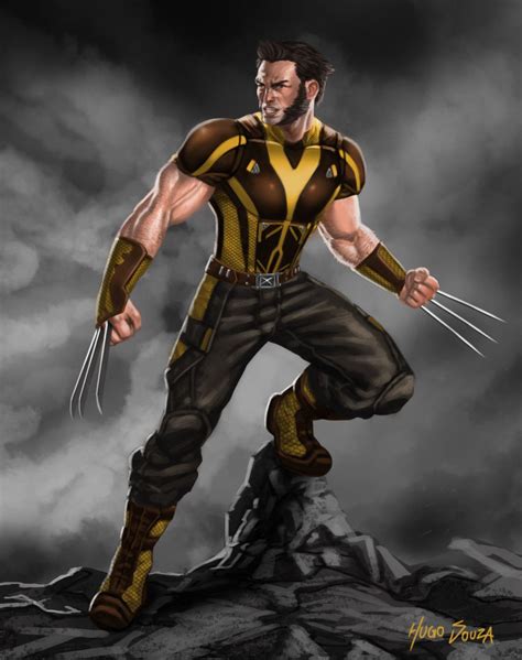 Mcu Wolverine Brown Suit Design Fan Art Hugo Souza On Artstation