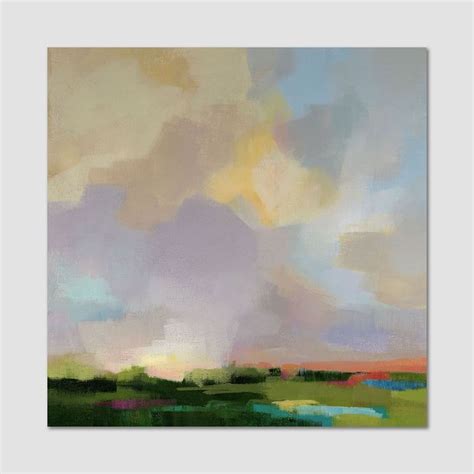 Minted For West Elm After The Storm Abstract Landscape