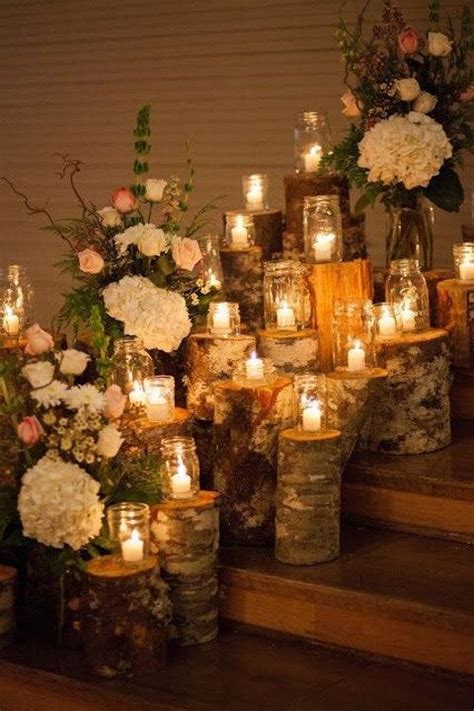45 Cozy Rustic Winter Wedding Ideas Wedding Decorations