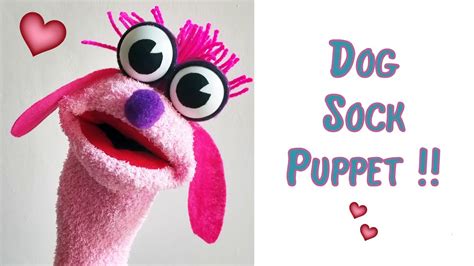 How To Make A Dog Sock Puppet Ana Diy Crafts Youtube
