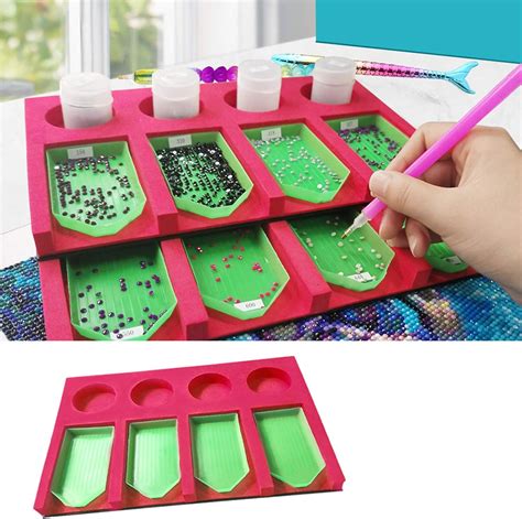 Diamond Painting Accessories Tray Organizer For Adults Multi Boat