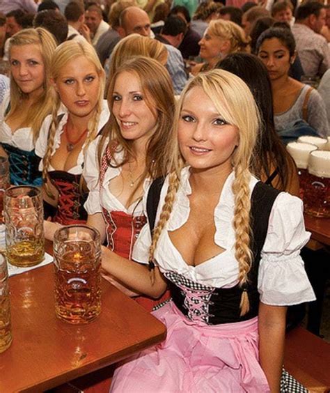 The Most Beautiful Women In Hollywood German Beer Girl Oktoberfest Woman Beer Girl