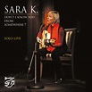 SARA K. - solo live • CD - STOCKFISCH-RECORDS