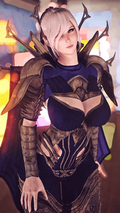 The Elder Scrolls Skyrim Se Ravelent Armor Female Female Only Outfit Modbooru