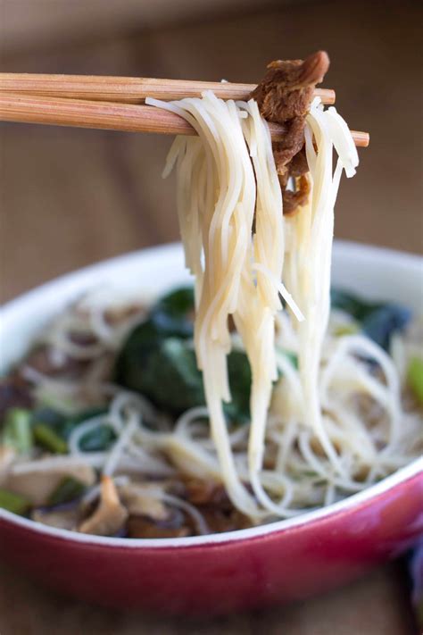 Chinese Mushroom Noodle Soup Errens Kitchen