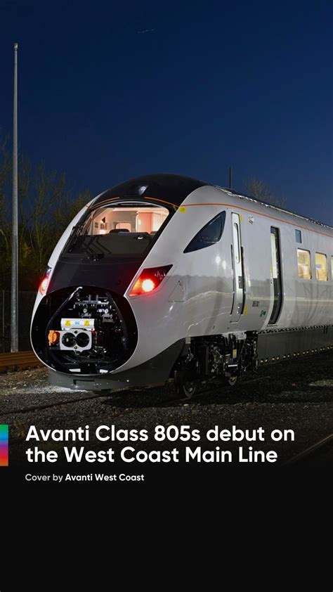 📷 By Avanti West Coast 🇬🇧 Dynamic Testing Of Avantis Brand New Hitachi