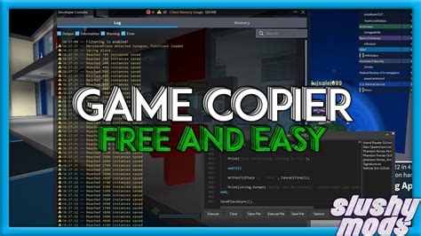 New Roblox Hackscript Game Copier 😱 Free 212 Youtube