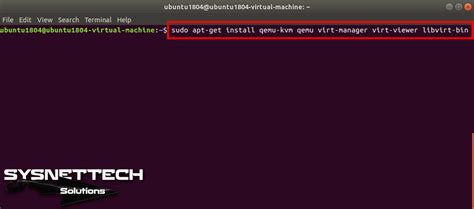 How To Install KVM QEMU On Ubuntu SYSNETTECH Solutions