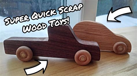 Simple Toy Cars Beginner Woodworking Project Youtube