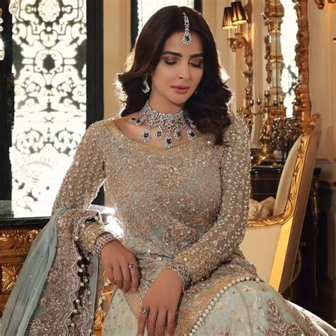 Saba Qamar Latest Bridal Photo Shoot For Aisha Imran Reviewitpk