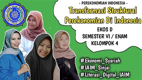 Pada intinya perekonomian indonesia membahas berbagai macam issu dan kebijakan dalam perekonomian indonesia yang wajib dipelajari dan dipahami oleh seluruh mahasiswa fakultas. Kelompok 4 Perekonomian Indonesia (Transformasi Struktural Perekonomian Di indonesia) - YouTube