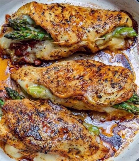 Asparagus Stuffed Chicken Recipe