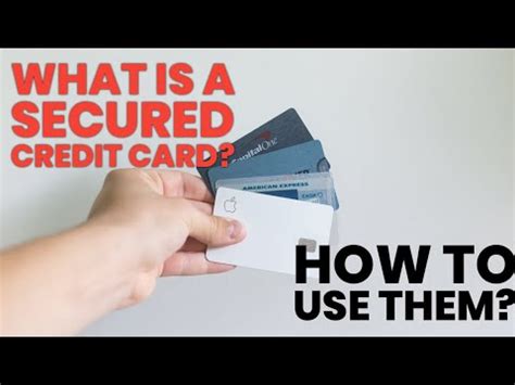 Best secured credit card overall. What Is A Secured Credit Card And How To Use It - YouTube