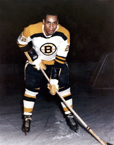 Willie Oree 19581st African American Hockey Player In The Nhl