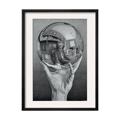 Mc Escher Hand With Reflecting Sphere Hand With Reflecting Sphere