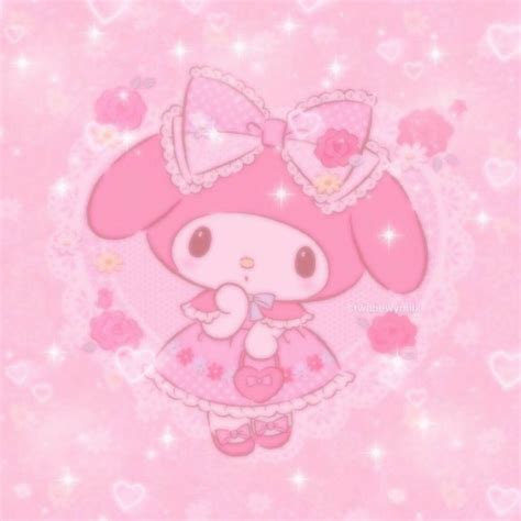 My Melody Sanrio Aesthetic Wallpaper Draw Mathematical