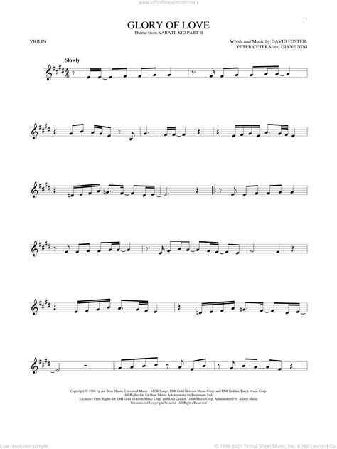 Explora las ediciones de peter cetera en discogs. Cetera - Glory Of Love sheet music for violin solo PDF