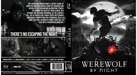 Werewolf By Night Custom Blu Ray Cover W Case No Disc Etsy