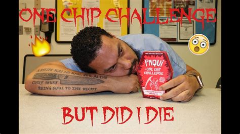Paqui The Worlds Hottest Chip One Chip Challengecarolina Reaper Youtube
