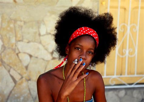 Gorgeous Afro Cuban Woman In Havana