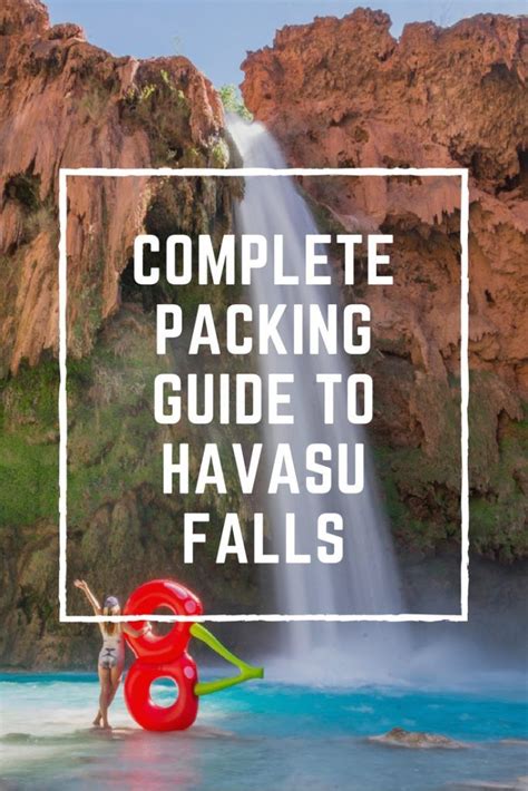 Havasu Falls Packing List By Wandering Wheatleys Backpacking List