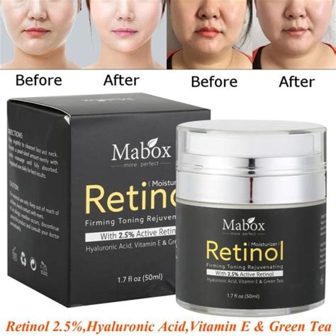 Genzproduct Retinol 25 Anti Aging Acne Face Cream Wvitamin E And