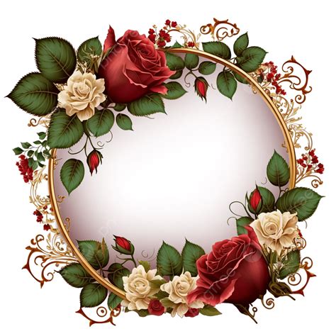 Beautifull Red Rose Flower Frame Red Rose Flower Frame Valetines Day