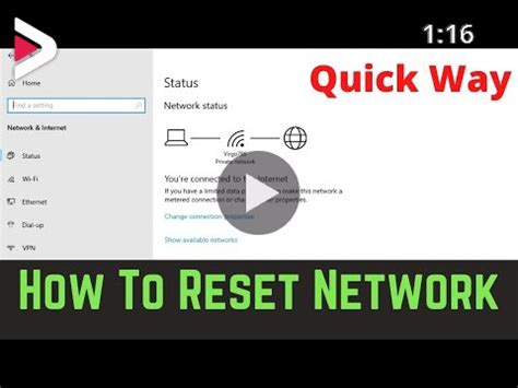 How To Reset Network Settings In Windows To Fix Internet Not Working Problem Quick Way
