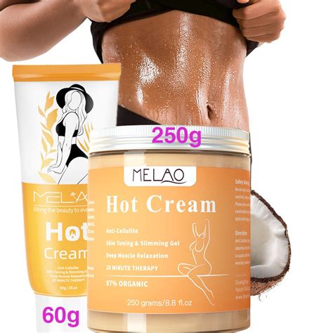 Melao Hot Cream Slimming Anti Cellulite Belly Firming Body Tummy Fat
